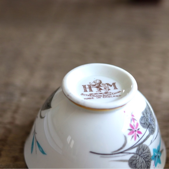 HM Sutherland Vintage Bone China mini cream and sugar set England - Picture 7 of 7